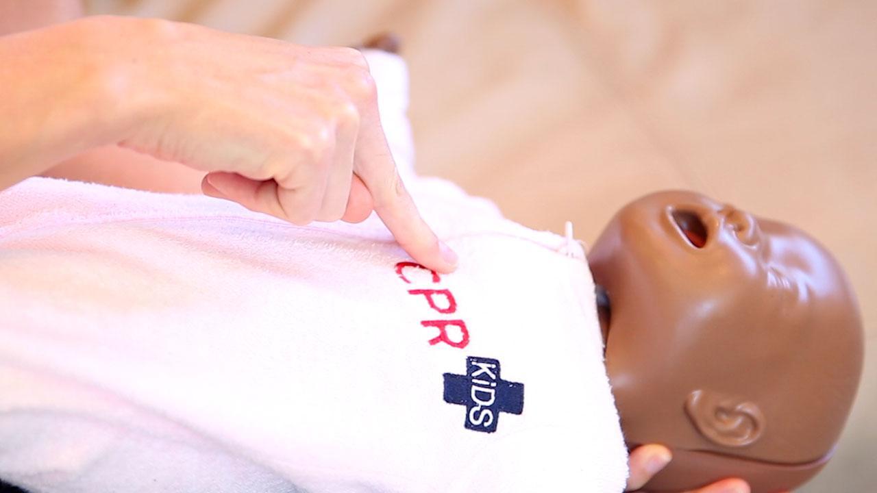 CPR Kids' Sarah Hunstead explains how to stop a child of any age from choking.