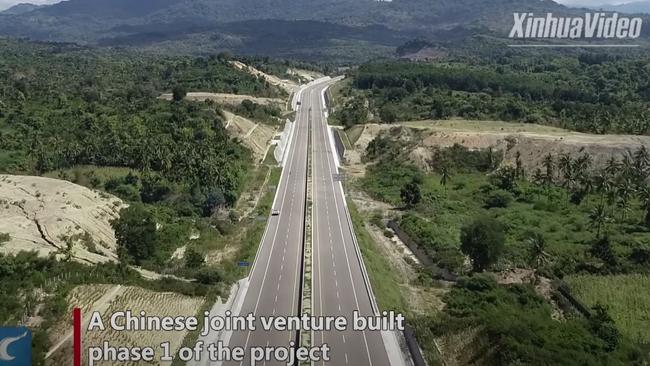 Chinese firm helps build Timor-Leste's first expressway