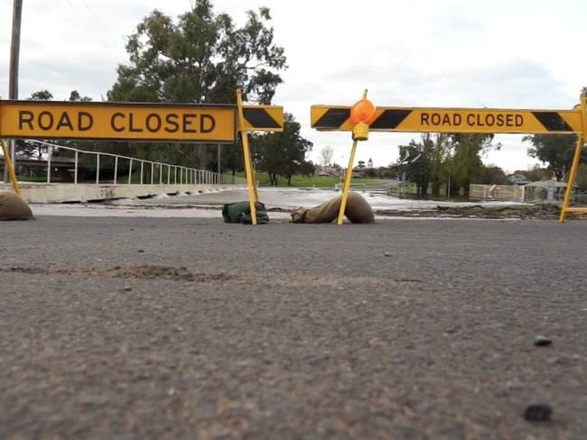 There are plenty of road closures in place. Picture: SES NSW Facebook