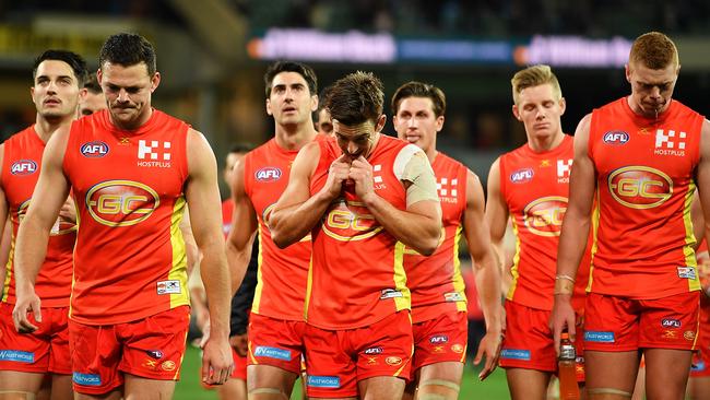 Gold Coast were held to a record low of 20 points by Port Adelaide.