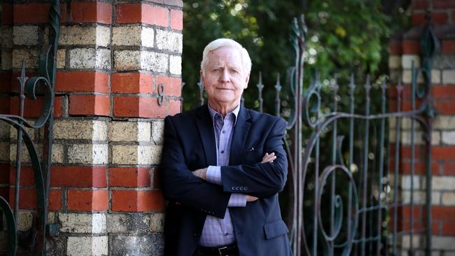 Prominent Brisbane developer Kevin Seymour outside Lamb House. Picture: Jamie Hanson