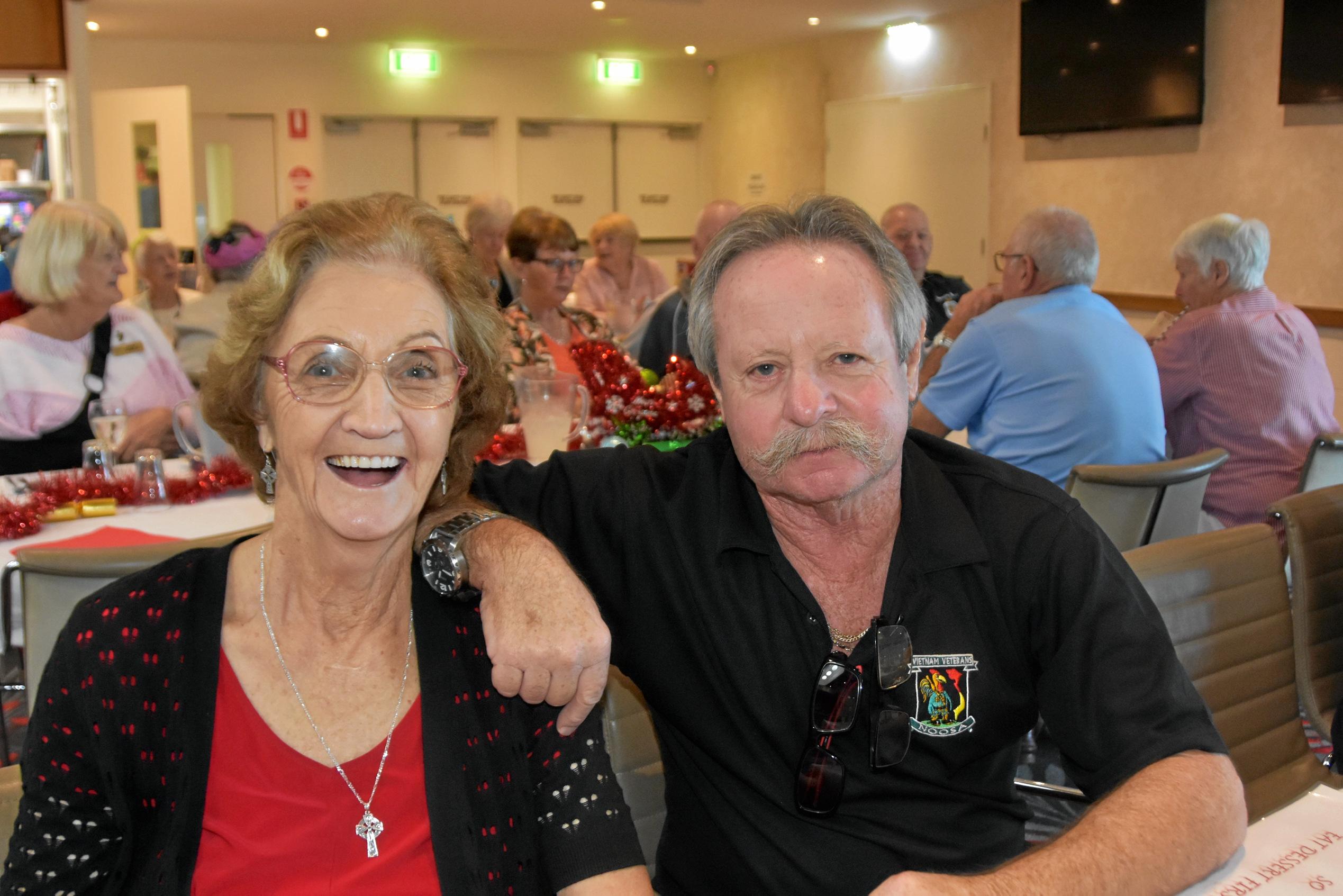 WAR WIDOWS: Frances Williams and Barry Davis. Picture: Caitlin Zerafa