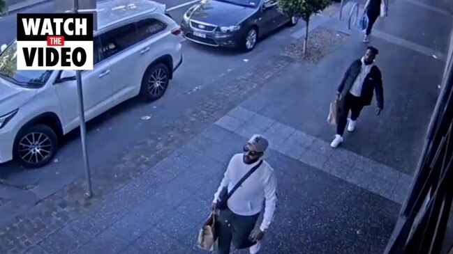 CCTV of three men wanted for questioning over a stabbing in Point Cook