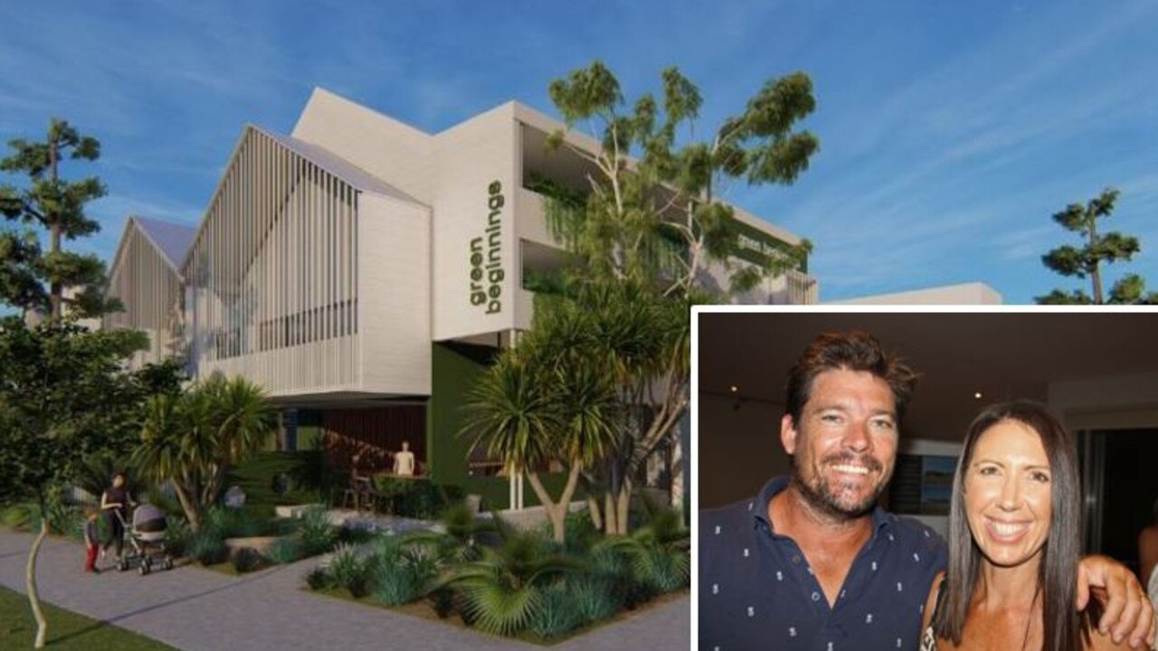 Andrew and Narelle Whatham plan to open a third Green Beginnings child care centre on the Sunshine Coast in the new Bokarina Beach development.