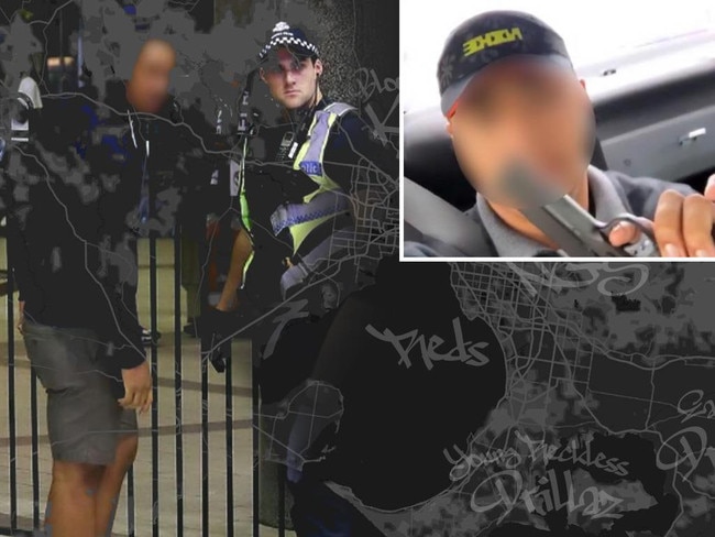 Gangs across Melbourne are using social media to taunt police.