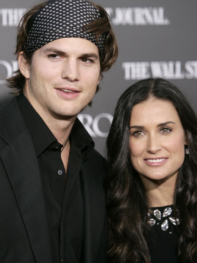 Ashton Kutcher and Demi Moore were together for years. Picture: AP Photo/Matt Sayles