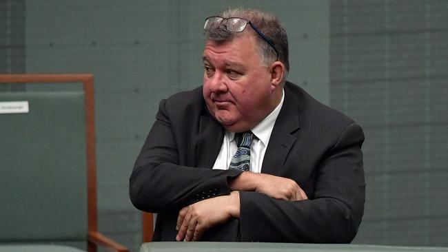 Member for Hughes Craig Kelly in the House of Representatives last week. Picture: Getty Images