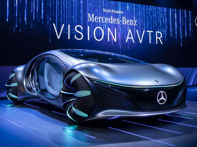 Mercedes-Benz Vision AVTR concept at CES.