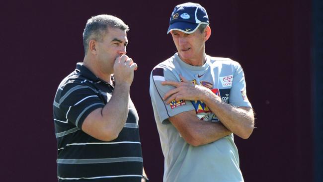 Andrew Gee was invited into Brisbane’s coaching box by Wayne Bennett. File photo