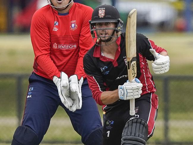 South Caulfield batsman Lewis Mildenhall. Picture: Valeriu Campan