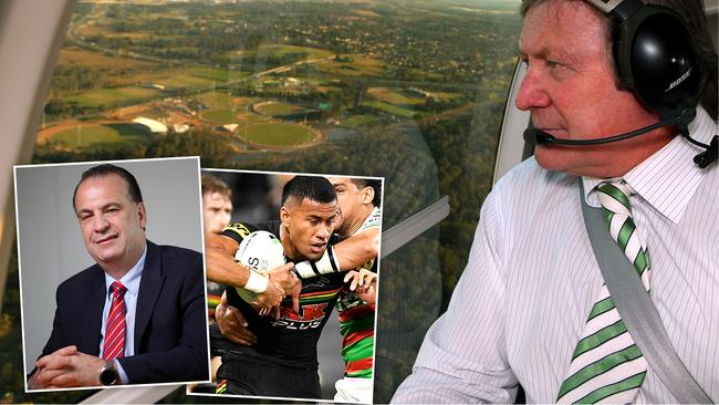 AFL v NRL: Helicopter flight that shocked V’landys