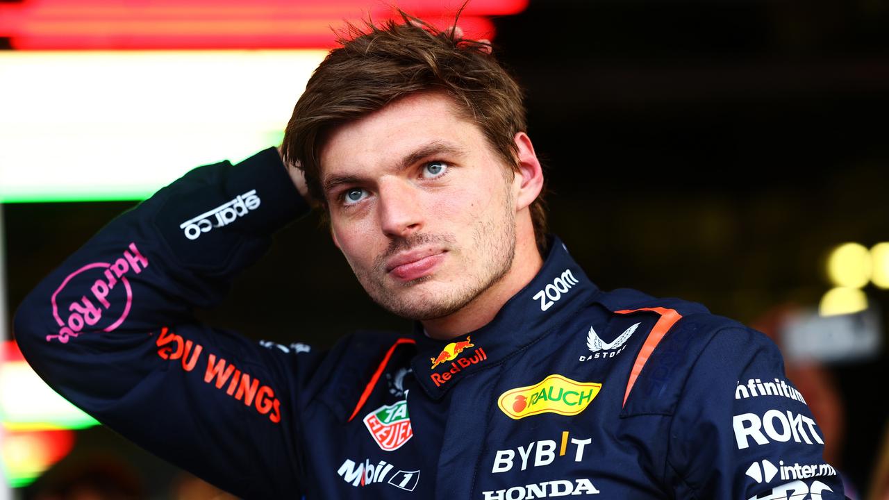 Max Verstappen’s defensive tactics have come under criticism. (Photo by Mark Thompson/Getty Images)