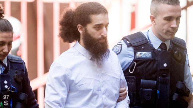 Abdullah Chaarani pleaded not guilty to planning a terrorist act. Picture: Jake Nowakowski