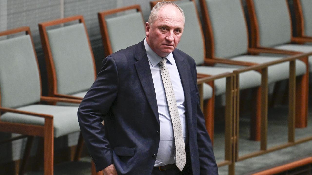 Ms Nolan previously joked about wanting to have sex with Barnaby Joyce. Picture: NewsWire / Martin Ollman