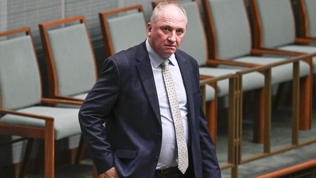 Ms Nolan previously joked about wanting to have sex with Barnaby Joyce. Picture: NewsWire / Martin Ollman
