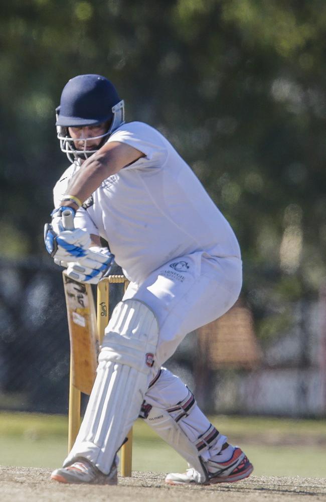 Abhi Sharma was a consistent run-maker for Carnegie. Picture: Valeriu Campan