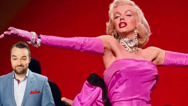 Brydon Coverdale and Marilyn Monroe