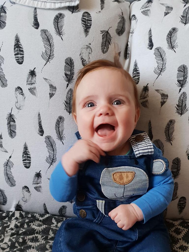 16/05/2018 - Cheeky little man so full of smiles Picture: Anita