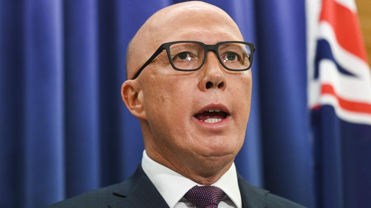 Mr Dutton said a full audit of spending was required. Picture: NCA NewsWire / Martin Ollman