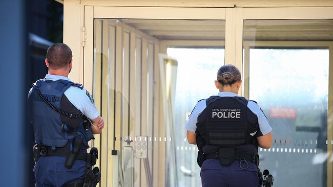 About 4.15pm on Monday, a woman attended Penrith Police Station to report she had found a body inside a unit on Colless St. Picture NCA NewsWire / Gaye Gerard