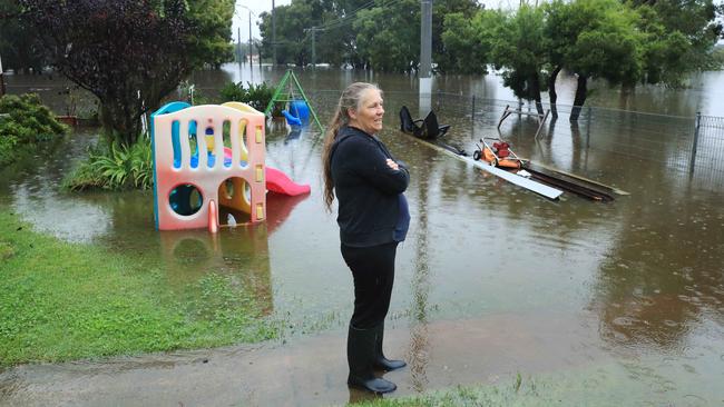 Lyn Brown outside her home on Cox Street in Windsor. Picture: John Feder