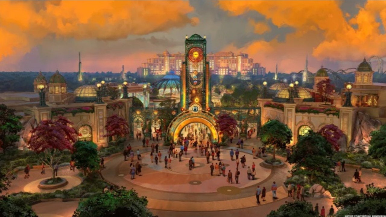 We’ve been given the first look at the new Epic Universe theme park opening next year. Picture: Universal Destinations &amp; Experiences