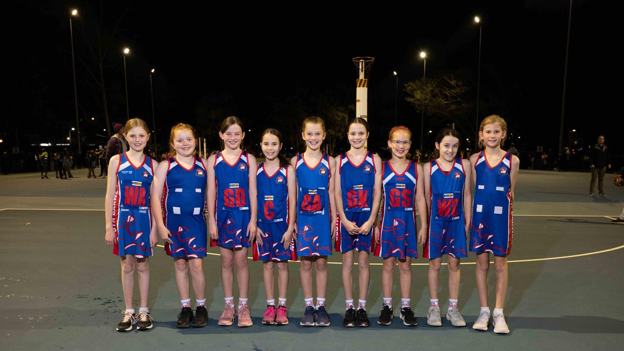 South Barwon Red under-11 netball team.