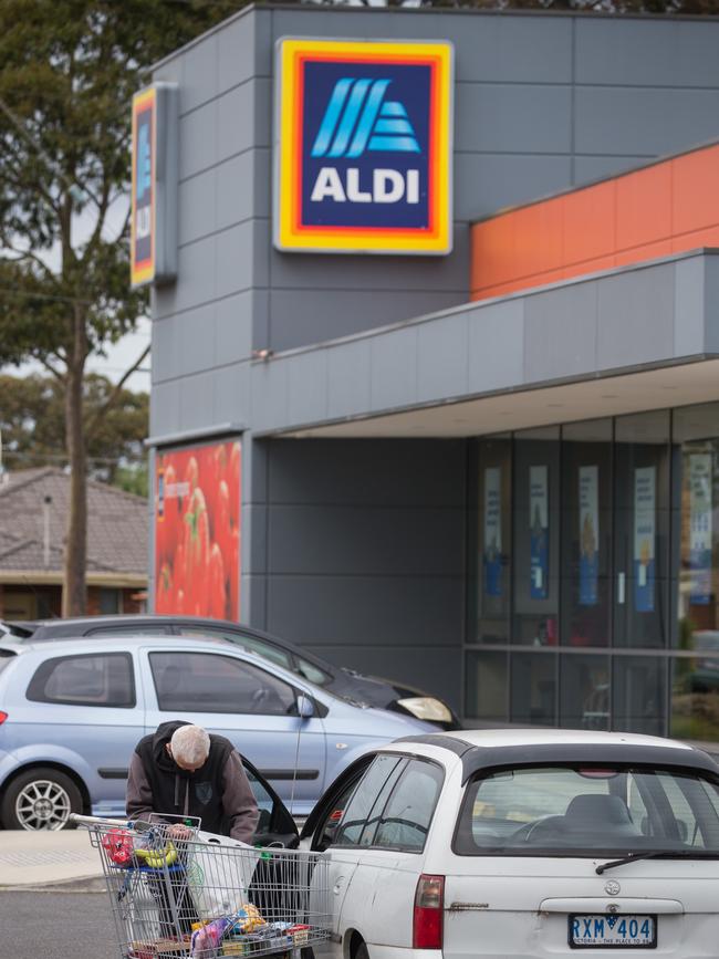 An Aldi supermarket in Melbourne (file photo)