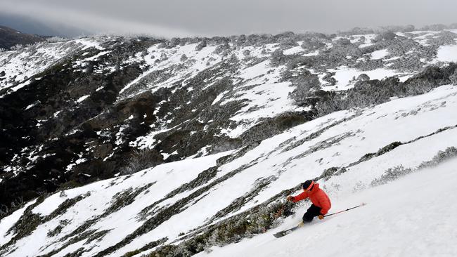 This will be the norm after June 22 as NSW’s ski fields open again. Picture: Chris Hocking