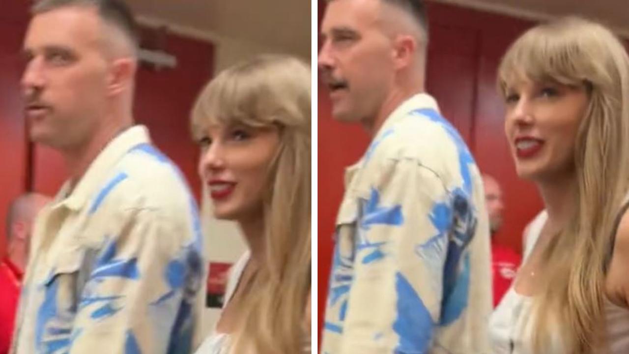 Taylor Swift and Travis Kelce spotted together for first time | Photos ...