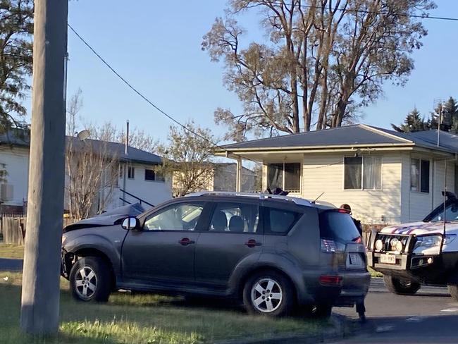 Police allege a Stanthorpe woman blew four times the legal alcohol limit when she was arrested for dangerous driving on Wednesday morning. Photo: Scott Beesley/Facebook