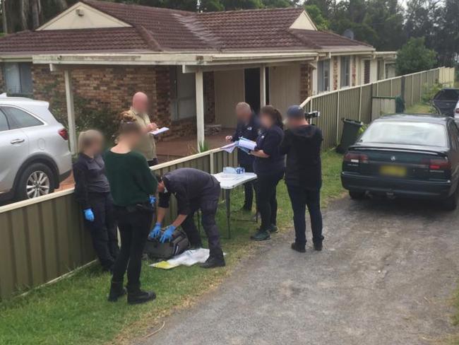 The 21-year-old Sanctuary Point man was arrested on Saturday. Picture: NSW Police