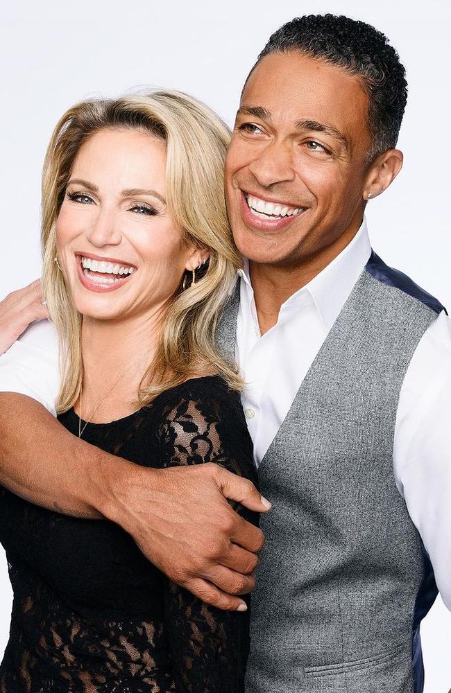 'Instagram official': Amy Robach and T.J. Holmes.