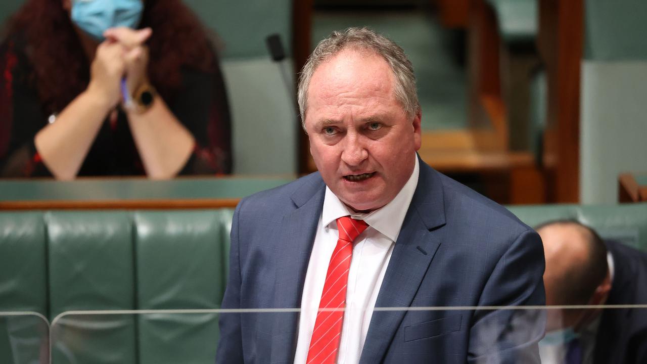 Deputy Prime Minister Barnaby Joyce says he offered to quit his role. Picture: NCA NewsWire / Gary Ramage