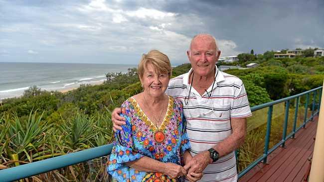 Jill and her husband Peter Smith have owned their Sunshine Beach property for 61 years. Picture: Warren Lynam