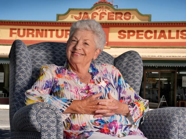 Port Adelaide's Jaffers Furniture is closing down after 91 long years as Heather Jaffer retires next month. Picture: Dean Martin