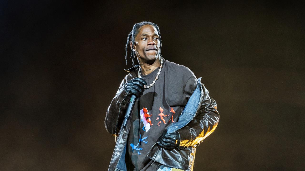 Travis Scott broke a new record at Allianz Stadium. Picture: Erika Goldring