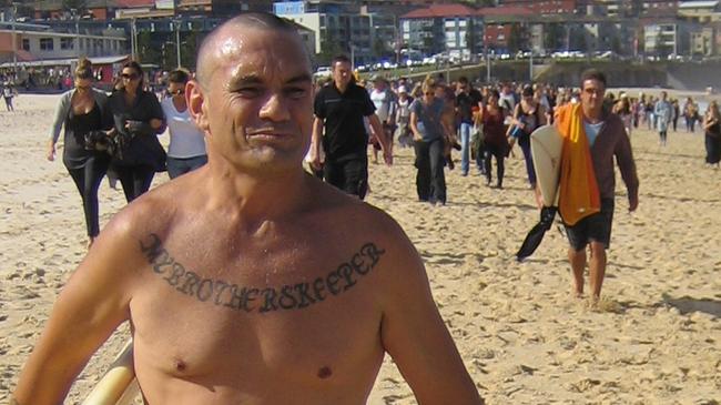 Jed Campbell at Maroubra beach.