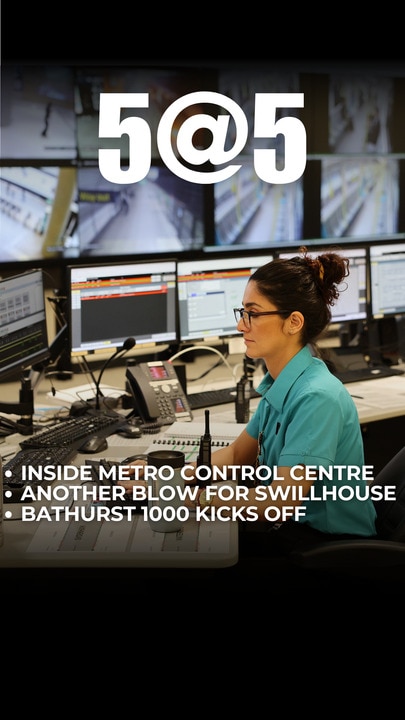 Inside the Sydney Metro control centre