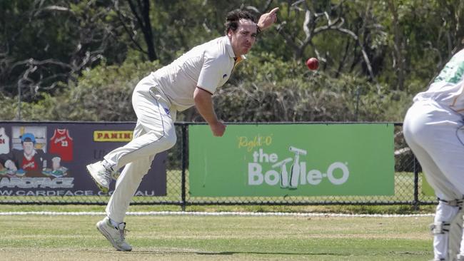 VSDCA: Williamstown bowler Nathan Bratby. Picture: Valeriu Campan