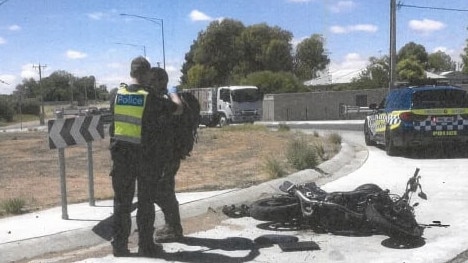 Mickael Combes being arrested December 15