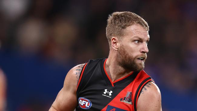 Jake Stringer is back for the Bombers. Picture: Michael Klein