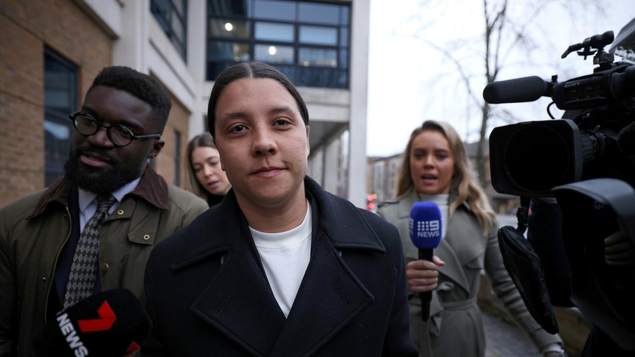 Incredible footage as Sam Kerr faces court