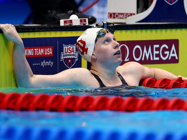 American breaststroker Lilly King made an outrageous prediction that blew up in her face at the last Olympics. Picture: Sarah Stier/Getty Images/AFP