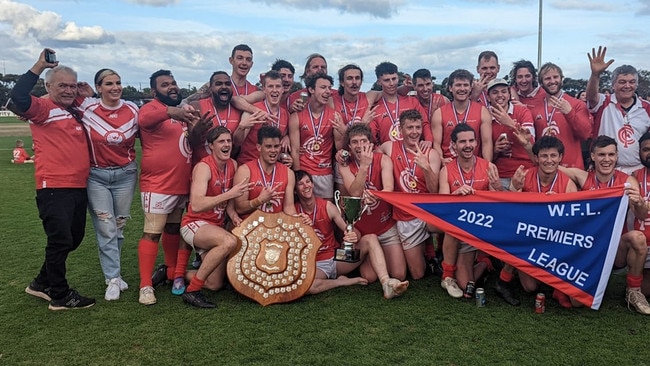 Central Whyalla was superb against Weeroona Bay on its way to the 2022 WFL premiership. Picture: Whyalla Football League