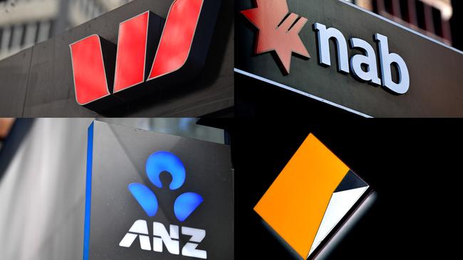 NAB, ANZ and Westpac face the prospect of second strikes on their remuneration reports. Pictures: AAP