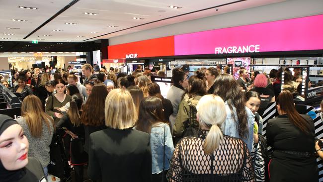 Sephora fans are known to queue up in their thousands before store openings.