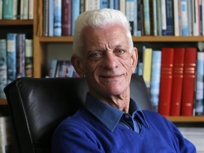 Tasmanian author Robert Dessaix at his home in Hobart. For Tasweekend profile.