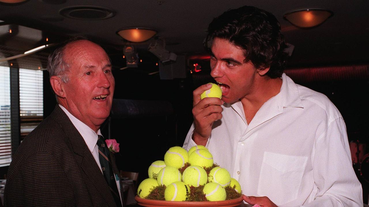 Australian tennis legend Neale Fraser was part of a golden era of Davis Cup success. He is the last man to win the triple crown of a singles, doubles and mixed doubles title at the same grand slam. He died aged 91.