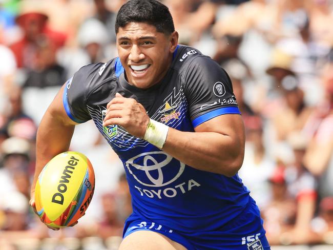 Jason Taumalolo during the Nines. pic Mark Evans